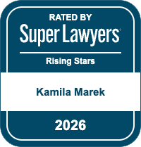 Rated by Super Lawyers | Rising Stars | Kamila Marek | 2026